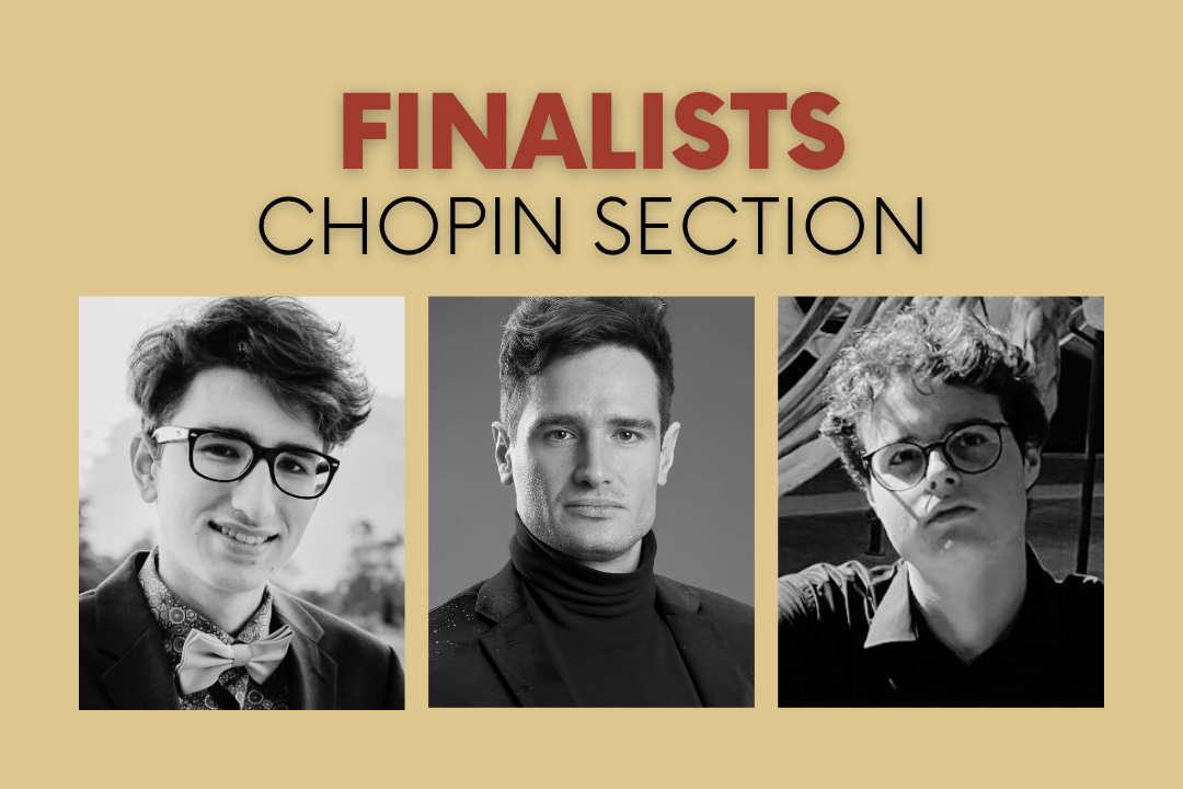 Finalisti sezione Chopin 2024